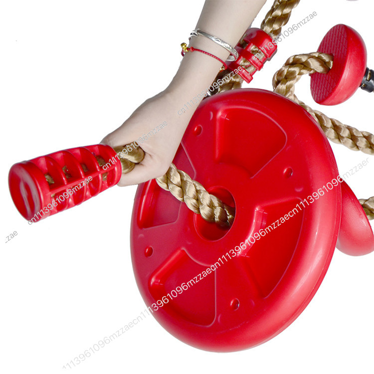 Office Furniture And Equipment - Kids Disc Swing with Climbing Rope