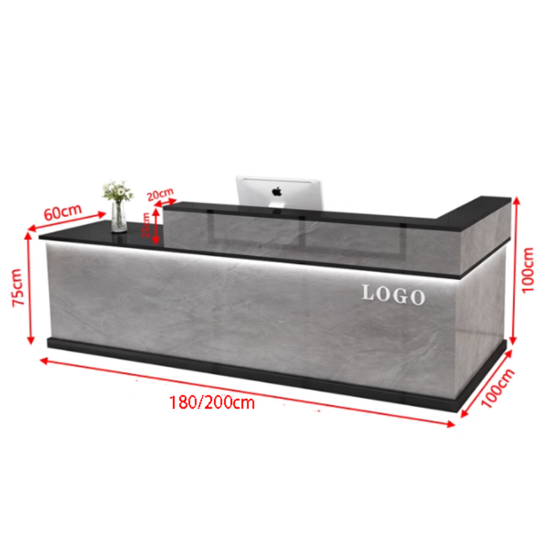 Storage Luxury Reception Desk  - Office Furniture In Usa 评论和价格