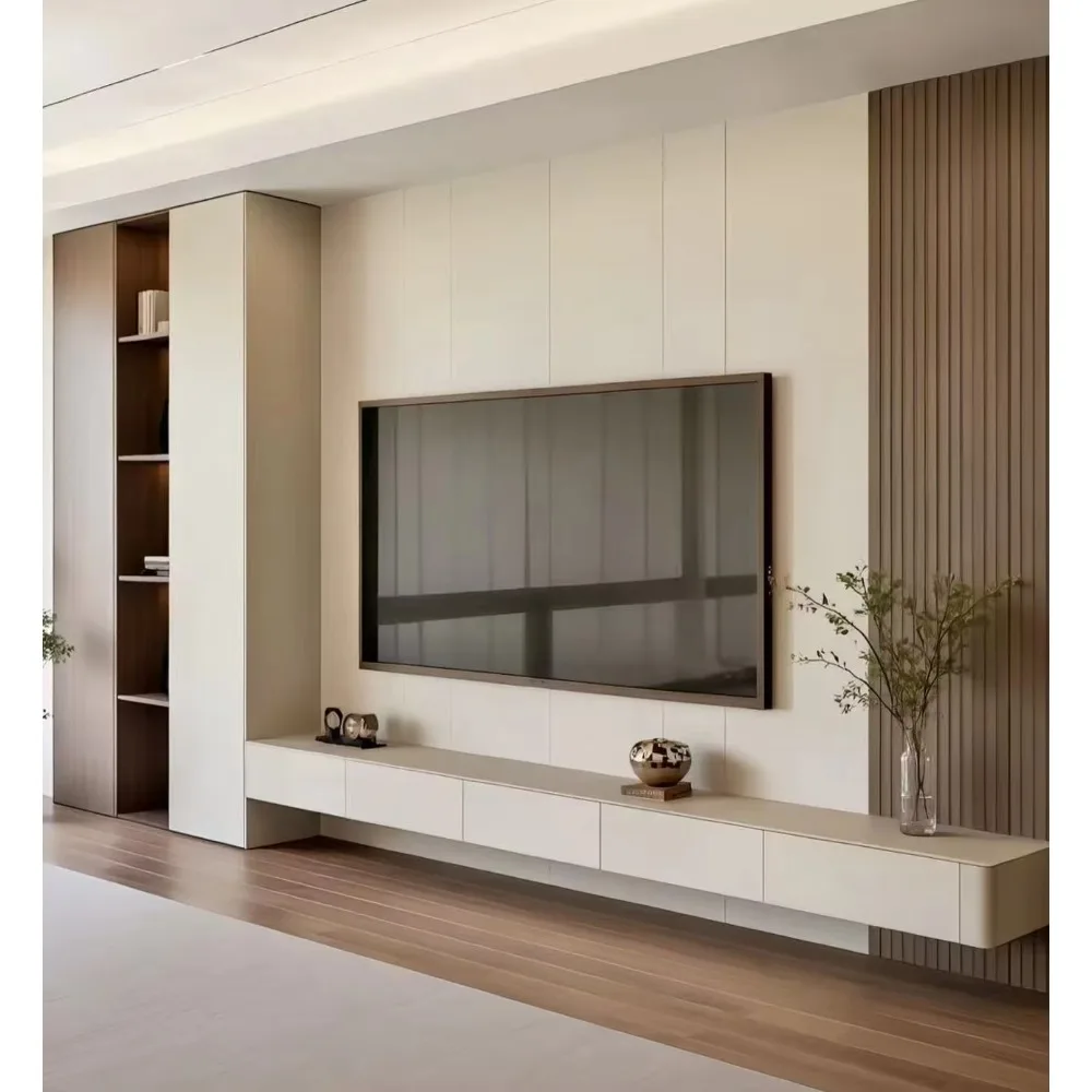 Modern Custom Wooden Low TV Ca - Office Furniture Custom 评论和价格