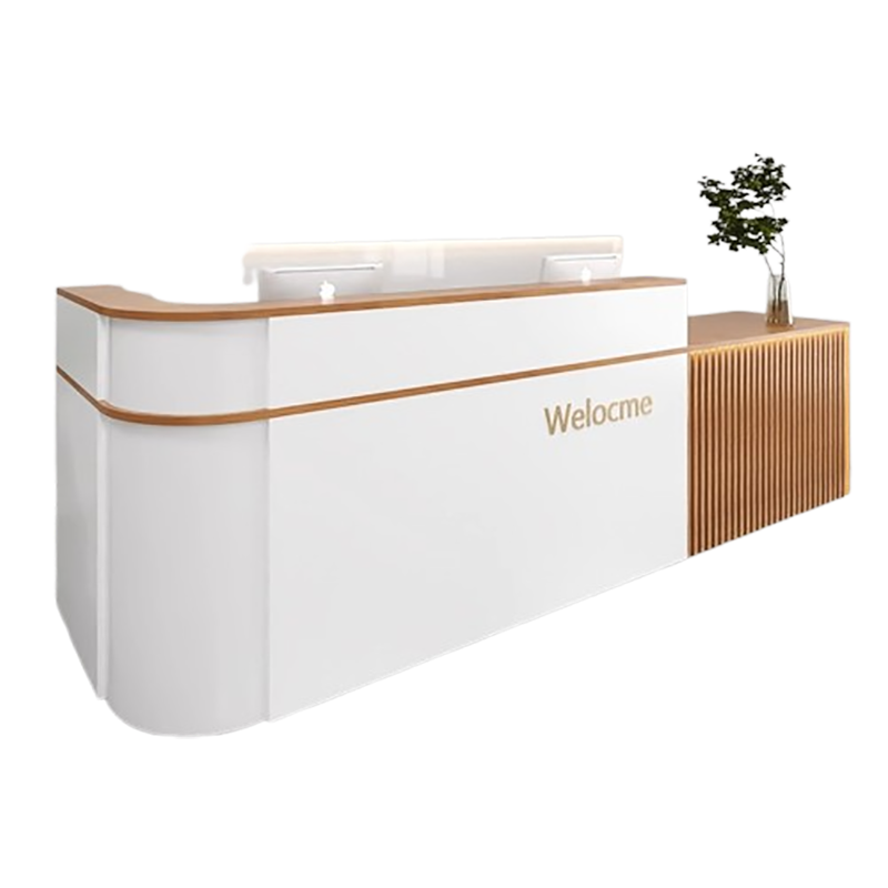 Storage Luxury Reception Desk  - Office Furniture In Usa 评论和价格