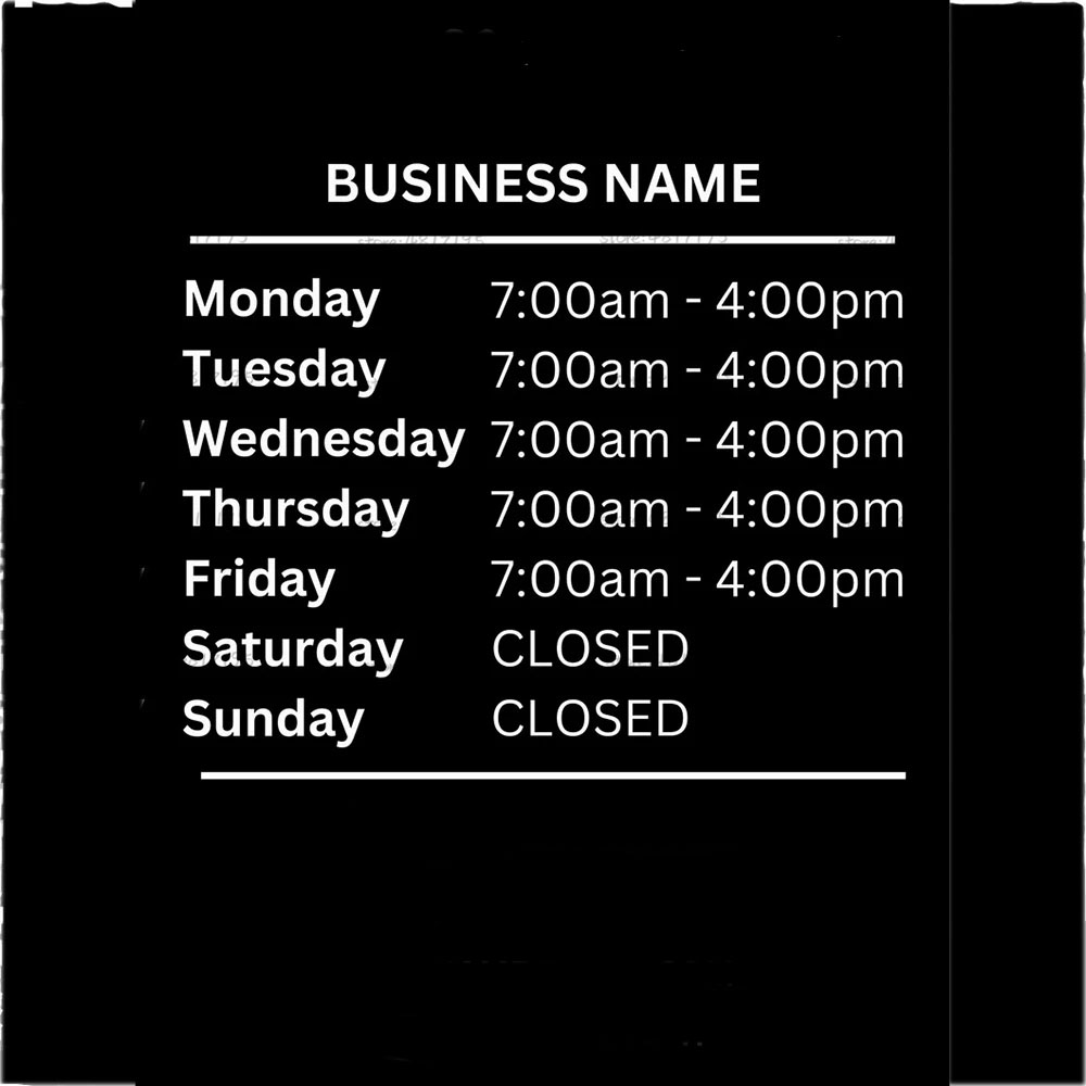 Opening Hours With Custom Busi - Office Furniture Custom 评论和价格