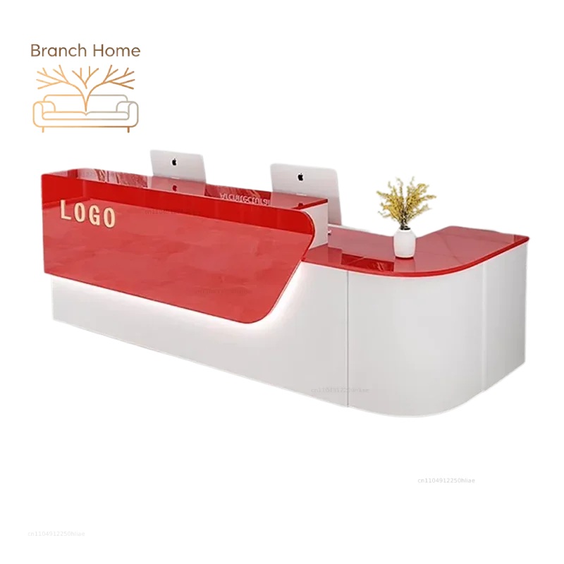 Storage Luxury Reception Desk  - Office Furniture In Usa 评论和价格