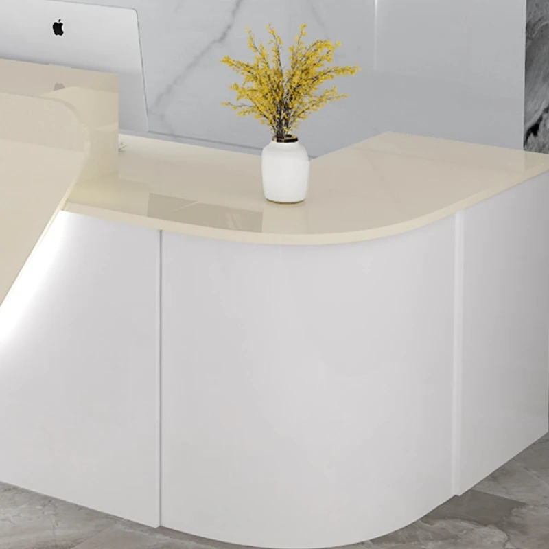 Storage Luxury Reception Desk  - Office Furniture In Usa 评论和价格