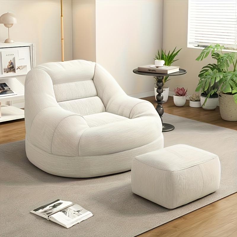 Lazy tatami sofa and footstool - Office Furniture For Small Spaces 评论和价格