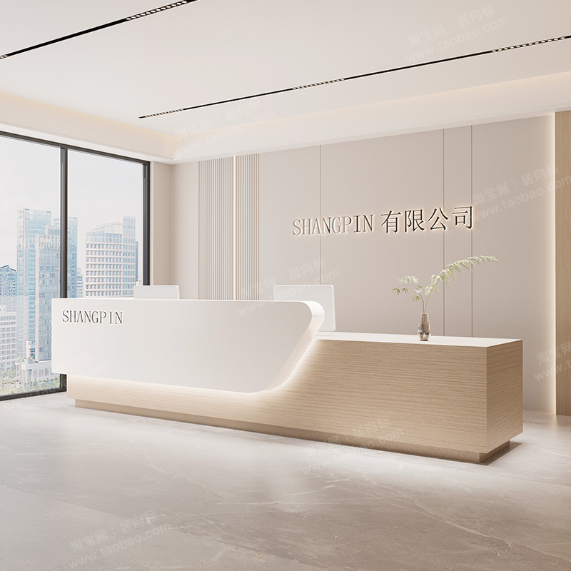 Storage Luxury Reception Desk  - Office Furniture In Usa 评论和价格