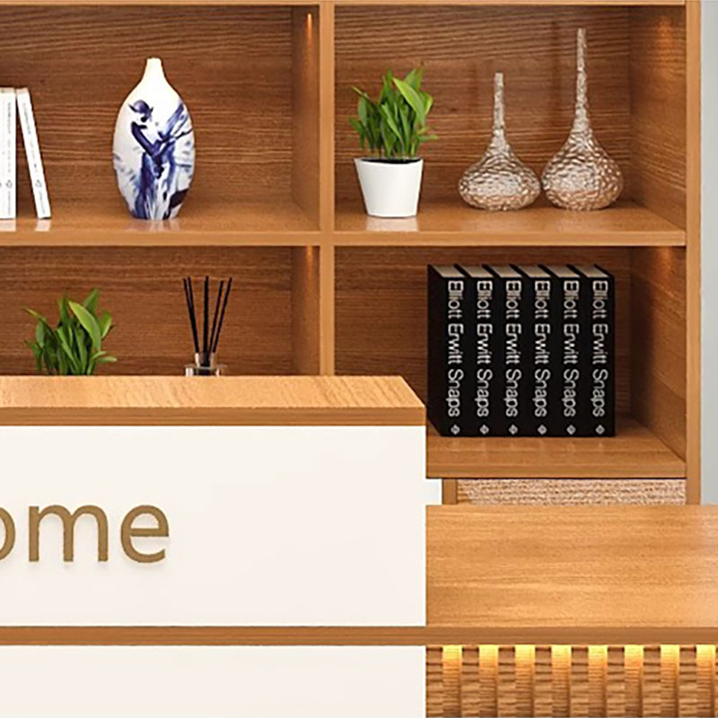 Storage Luxury Reception Desk  - Office Furniture In Usa 评论和价格